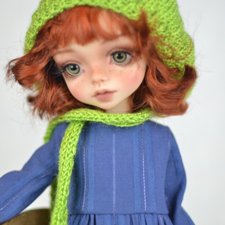 Маленькая Лиза. Авторская кукла Лизы Гладких, Glacedolls