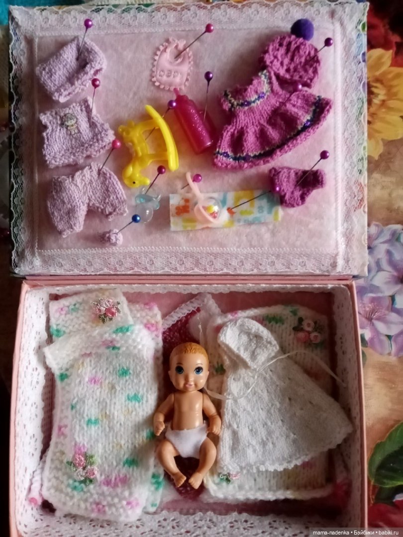 коробочка с малышкой