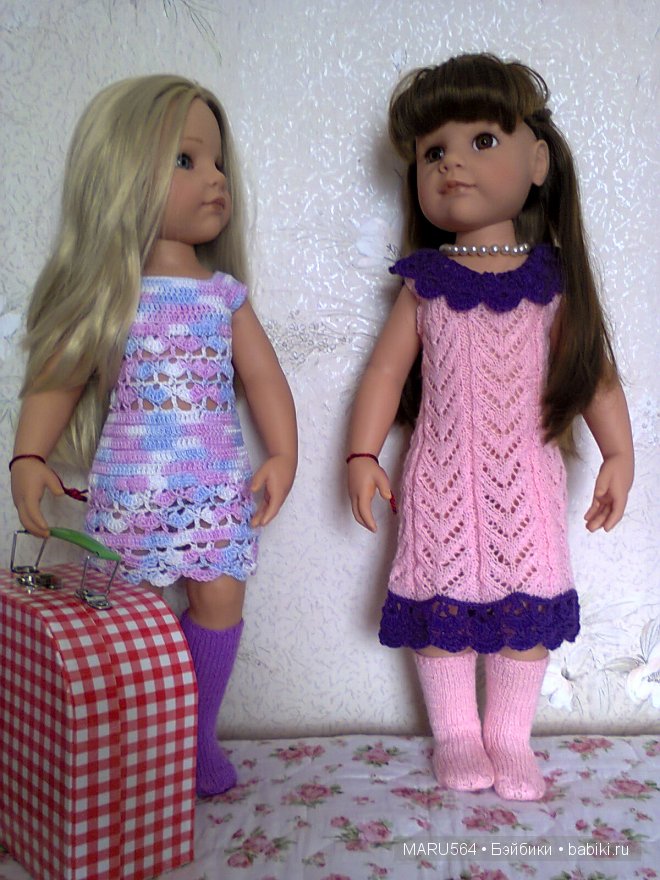 Наши следующие вязалочки для кукол