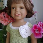 Прогулка в саду. Обновочки. Одежда для кукол Gotz своими руками