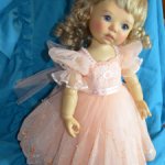 Наряжаем больших Медовушек 46 см.Девочка-Персик