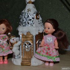 До свидания, праздник новогодний... или моя сборная кукольная "солянка"