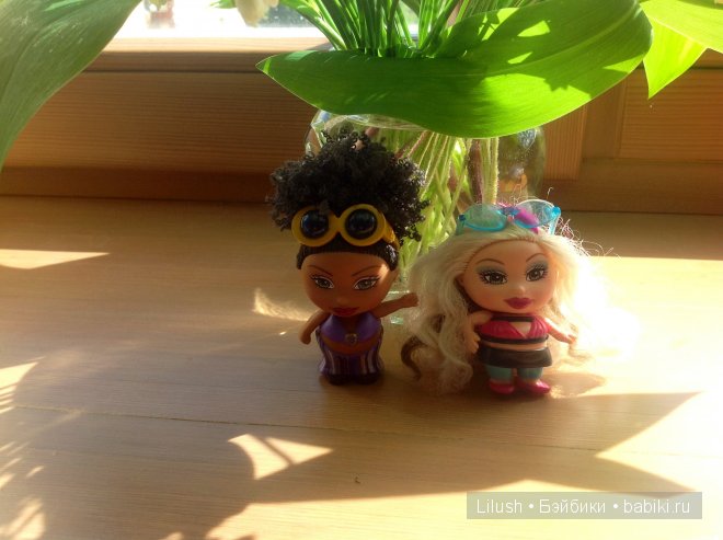 Куклы моей дочери. "Nia & Zia - Shorties doll, Mattel" (фото 2)