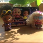 Куклы моей дочери. "Nia & Zia - Shorties doll, Mattel"