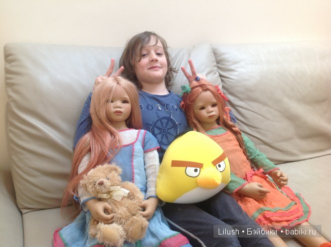 Куклы Annette Himstedt - Lilith и Malivi
