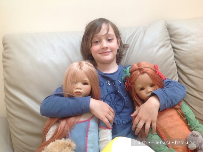 Куклы Annette Himstedt - Lilith и Malivi
