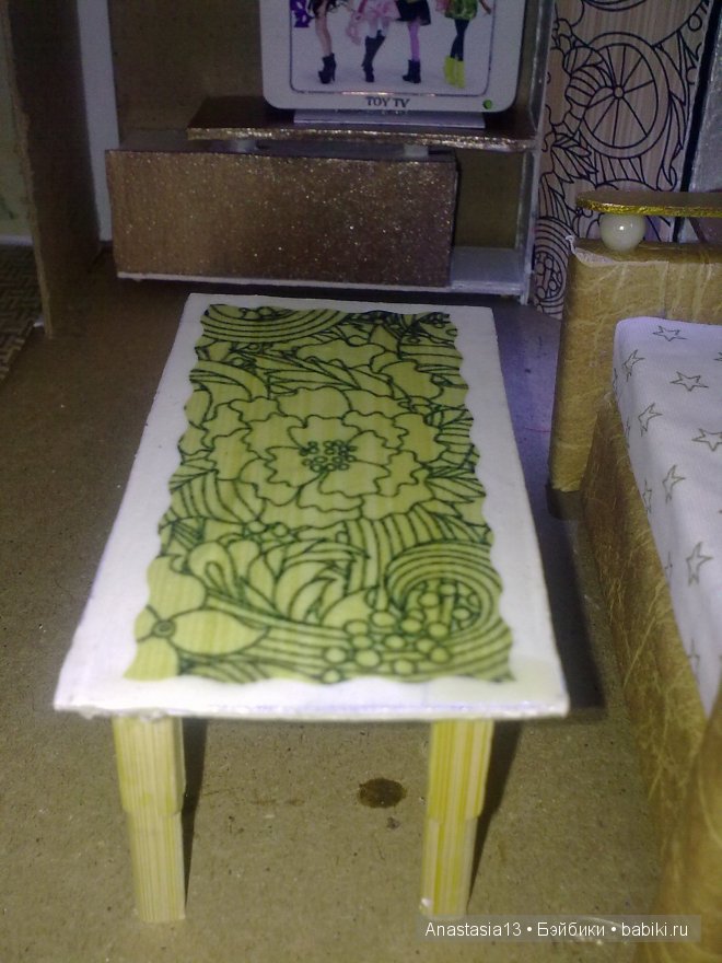 Сбыча мечт продолжается. Гостиная для кукол (фото 5)