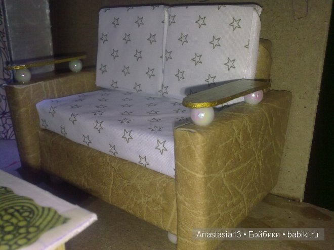 Сбыча мечт продолжается. Гостиная для кукол (фото 4)
