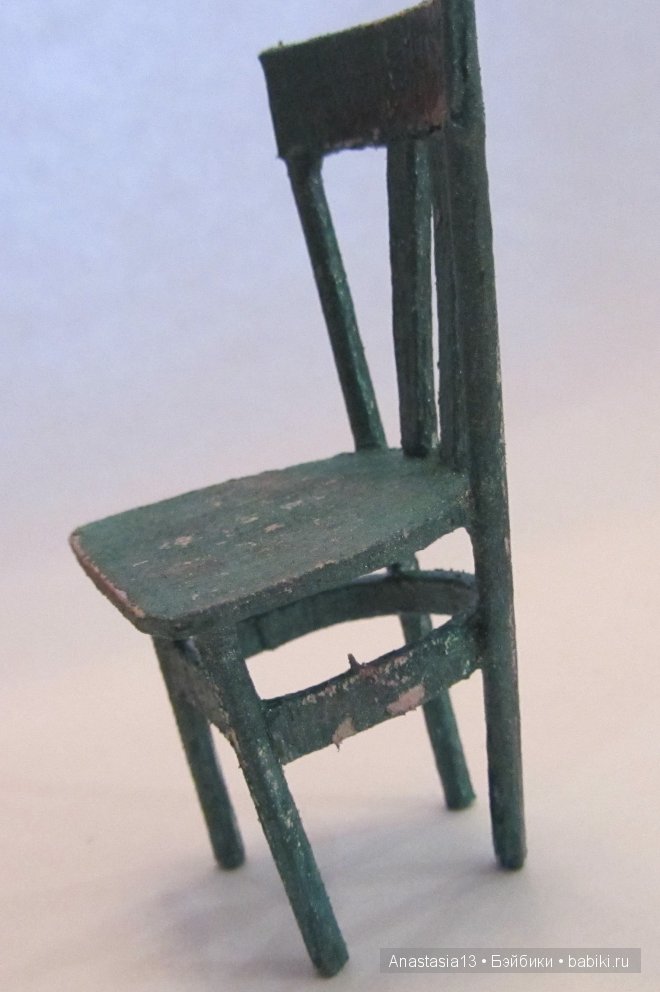 Мастер-класс. Стул из картона своими руками. Мебель для кукол (фото 3)