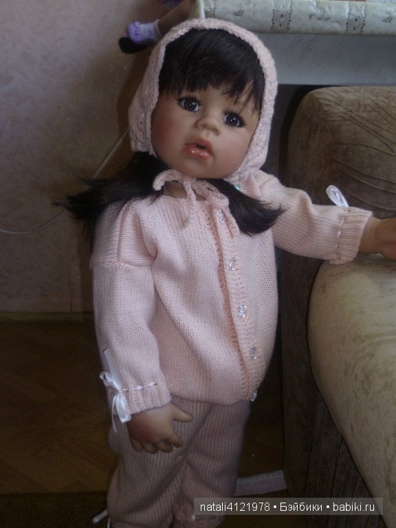 Мои творения, вязаные для кукол