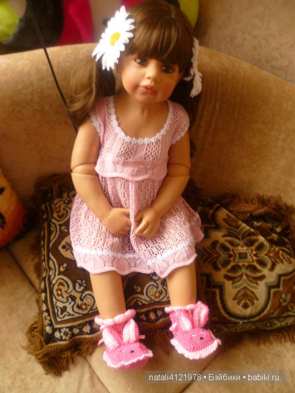 Мои творения, вязаные для кукол