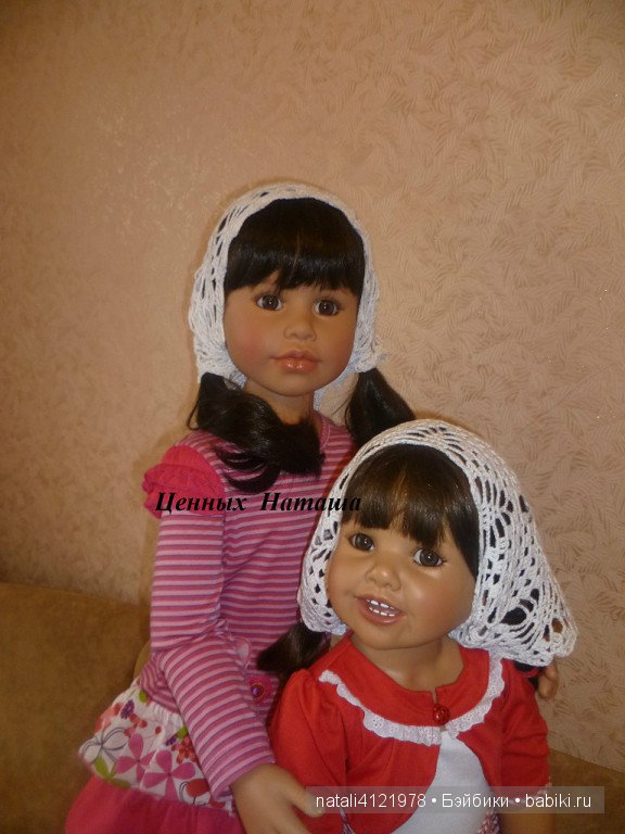 Мои творения, вязаные для кукол