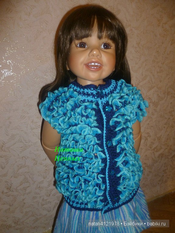 Мои творения, вязаные для кукол