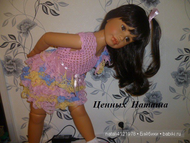 Мои творения, вязаные для кукол