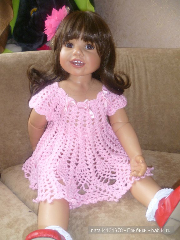 Мои творения, вязаные для кукол