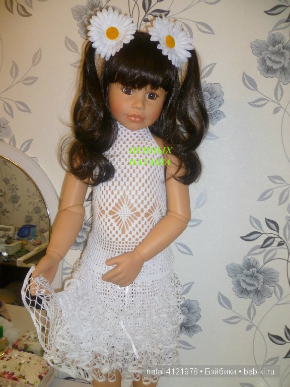 Мои творения, вязаные для кукол