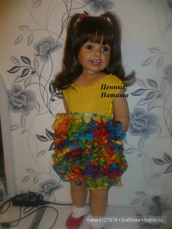 Мои творения, вязаные для кукол