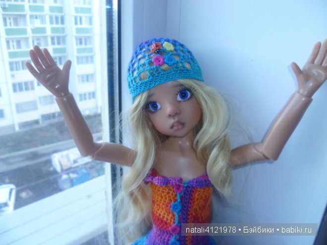 Весеннее настроение. Кукла Kaye Wiggs (фото 4)
