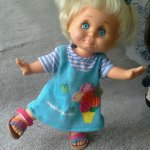 Приехала она - мое чудо Сара, Baby face Galoob