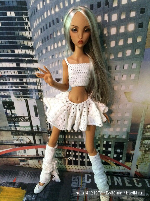 Лиза и белоснежный летний наряд (фото 2)