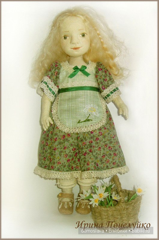 Таня(ромашки), 2011г., 33 см Таня(ромашки), 2011г., 33 см
