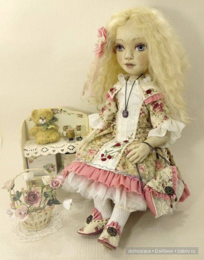 София. Текстильная кукла Ирины Поцелуйко. Особенности и фото (фото 5)