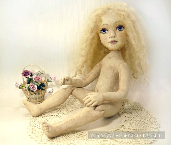 София. Текстильная кукла Ирины Поцелуйко. Особенности и фото