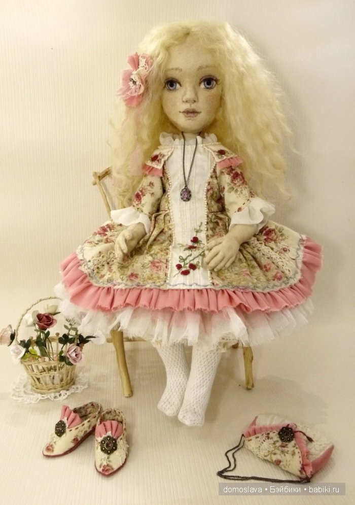 София. Текстильная кукла Ирины Поцелуйко. Особенности и фото (фото 8)