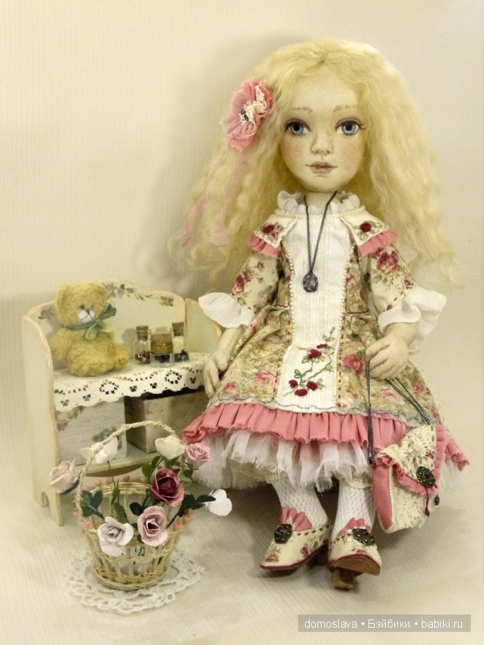 София. Текстильная кукла Ирины Поцелуйко. Особенности и фото (фото 3)