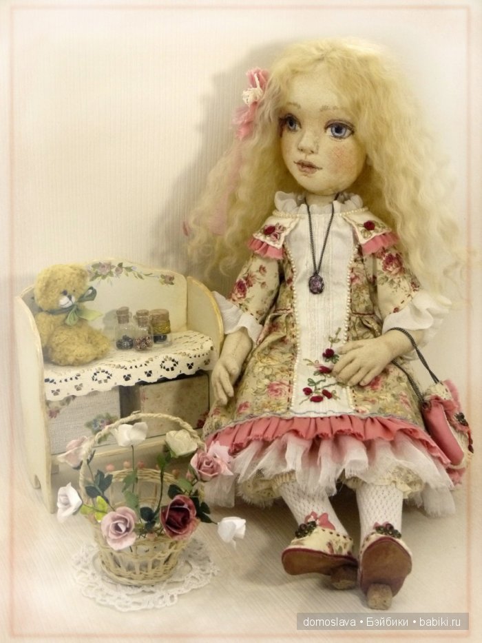 София. Текстильная кукла Ирины Поцелуйко. Особенности и фото (фото 4)