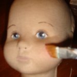 Про текстильных кукол Glorex