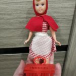 Винтажная редкая итальянская Красная шапочка.60гг  Состояние новой куклы
