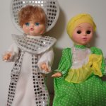 2 Снегурочки и 2 Куклы на чайник из Иванова