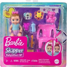 Набор 2 с малышом Первый зуб Barbie Skipper Babysitter