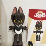 Коллекционная фигурка Кошечка со своим питомцем №1