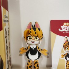 Коллекционная фигурка Кошечка со своим питомцем №2