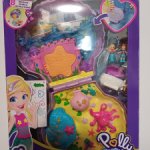 Сумка-ракушка  с секретами Polly Pocket   с микро-куклами и аксессуарами