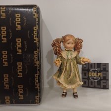 Деревянная коллекционная фигурка девочки Nadia от итальянской фабрики Dolfi