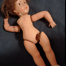 Винтажная куколка на реставрацию