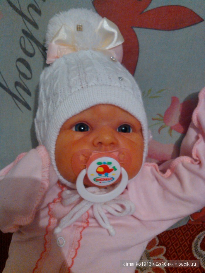 Моя куколка реборн Евочка