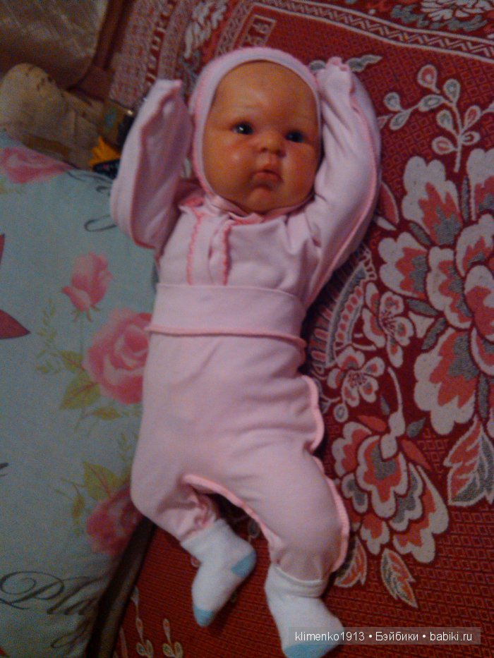 Моя куколка реборн Евочка