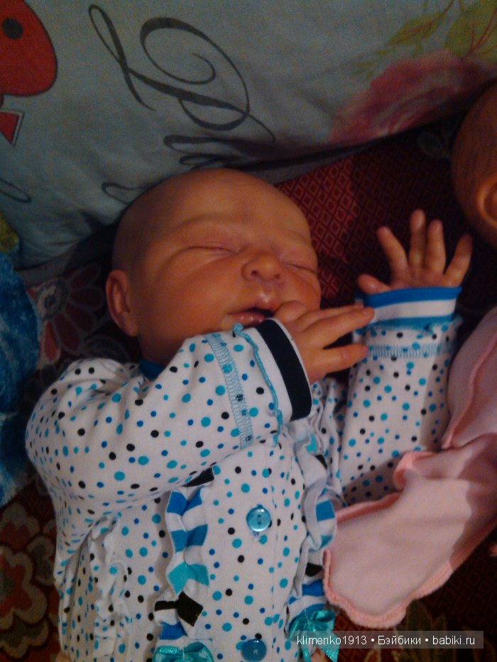 Моя куколка реборн Евочка