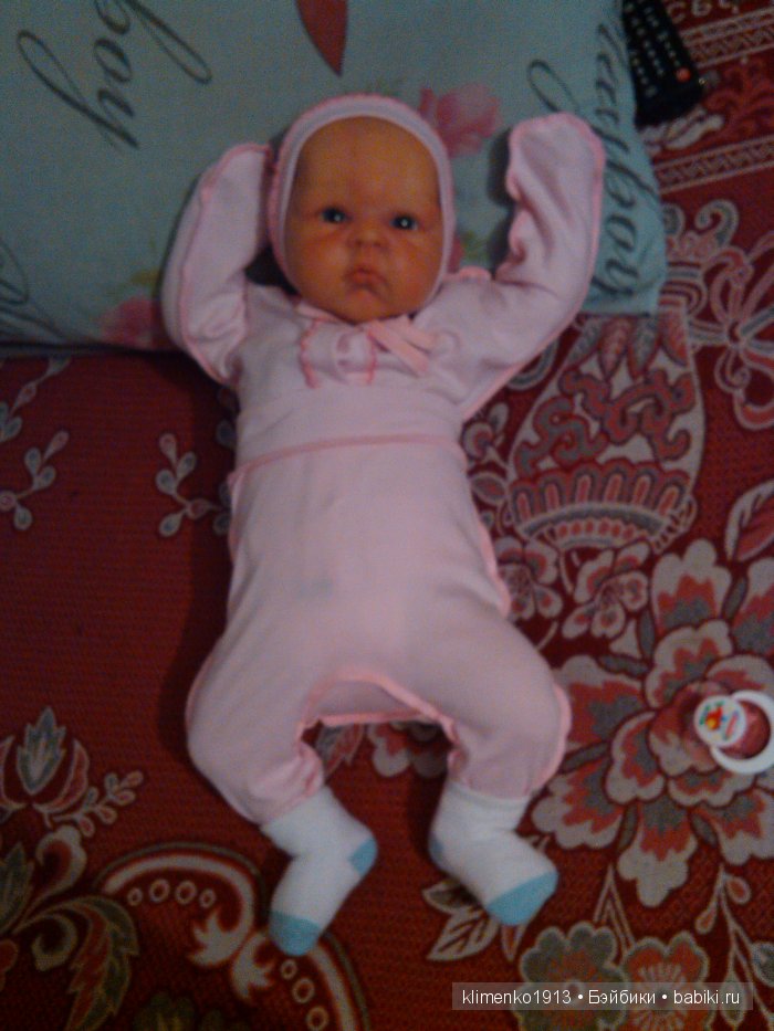 Моя куколка реборн Евочка