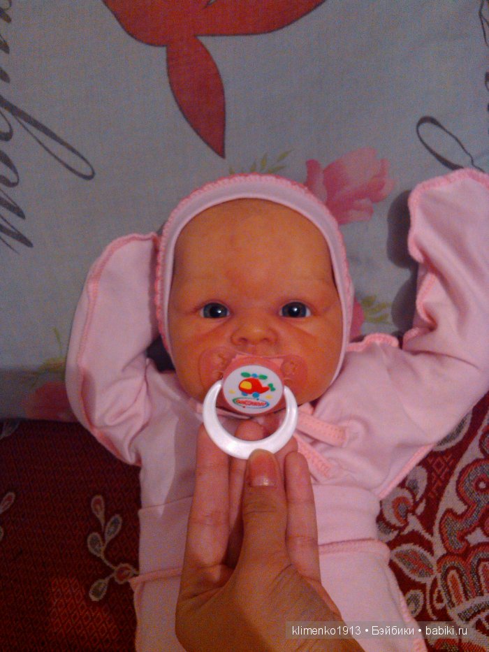 Моя куколка реборн Евочка