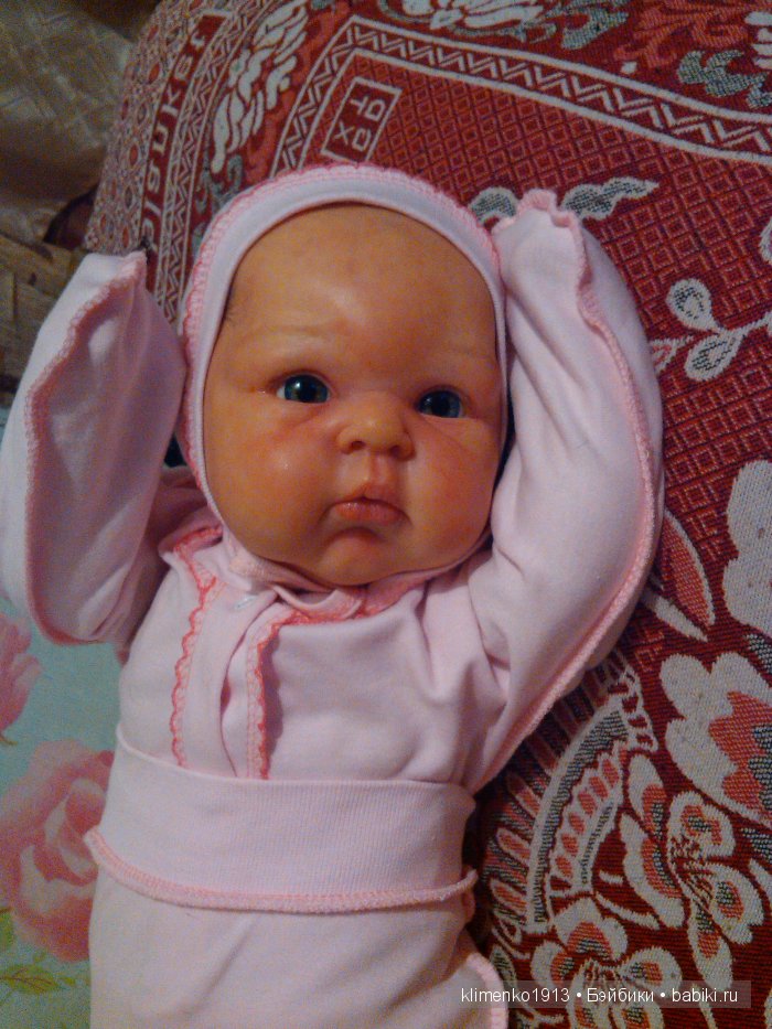 Моя куколка реборн Евочка