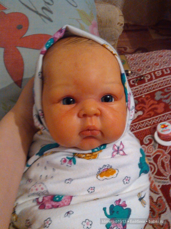 Моя куколка реборн Евочка