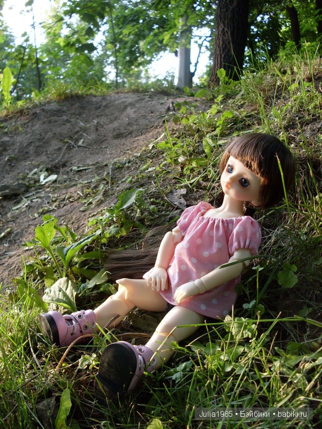 В гору...или маленькая прогулка Лиры (DollZone Nani) (фото 8)