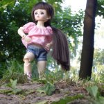 В гору...или маленькая прогулка Лиры (DollZone Nani)