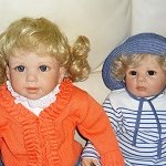 Продолжение - малыши от Doris Stannat - Viola и Matthias - Часть II.  Амели от Элизабет Линднер. (Amelie by Elisabeth Lindner)