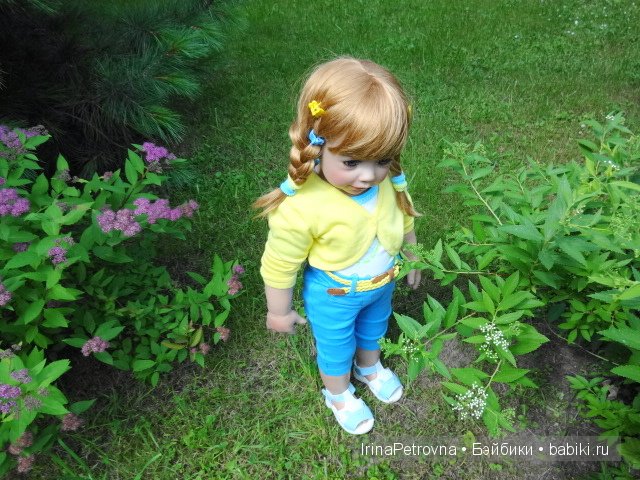 Урок ботаники для Маруси на даче в Подмосковье | Бэйбики Урок ботаники для Маруси на даче в Подмосковье